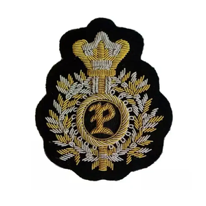 Badges brodés de haute qualité faits sur mesure, style nouveau, service OEM, badge brodé - Product Image 1