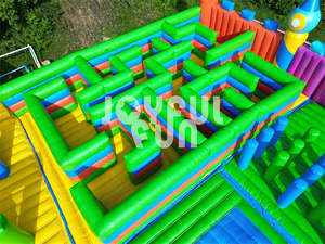 JOYFUL FUN grand espace sportif parc d'attractions gonflable parc de jeux gonflable parc à thème gonflable intérieur - Product Image 4