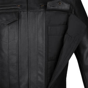 Chaqueta de cuero para moto, producto personalizado, asequible, precio bajo, ropa para moto, chaquetas de cuero auténtico para carreras - Product Image 4