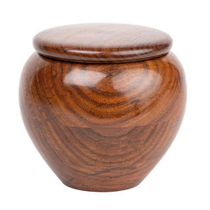 Urne pour adultes Urne funéraire commémorative pour cendres humaines Urnes funéraires décoratives en bois pour cendres Cercueil funéraire - Product Image 6