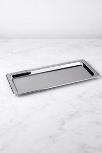 Bandeja y Plato Rectangular Plateado para Servir - Product Image 3