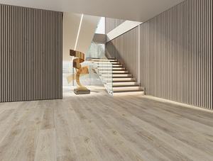 Made In Vietnam Spc Flooring 6mm 20mil Waterproof <b>Interlocking</b> <b>Tiles</b> Click Vinyl Spc Flooring - Product Image 4