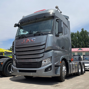 Camión Tractor JAC K7 6x4 Usado <span class=keywords><strong>de</strong></span> Buen Rendimiento, 10 Ruedas, Motor WEICHAI, Camión Remolque con Cabina Dormitorio, Precio Económico - Product Image 1