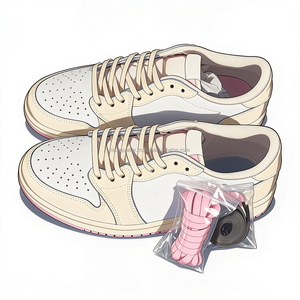 Nouvelles chaussures Travis Scott, style basket-ball, couleur rose tropical, noir fantôme, olive, reverse mocha, rose timide, baskets tendance - Product Image 1