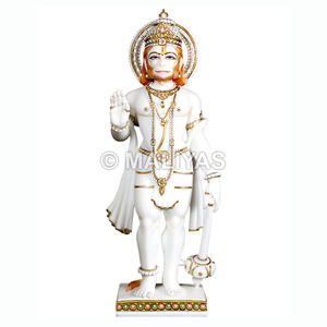 พระฮันูมาณ จิ พระพุทธรูปหินอ่อนยืน |   พระบัจรงบาลี พระพุทธรูปสำหรับบูชาที่บ้าน |   มาลิยาส - Product Image 1