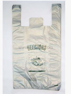 Sac Sacs pour t-shirts Restaurant Supermarché Gilet Sac en plastique transparent - Product Image 5