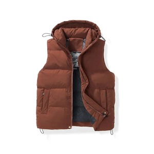 Chaleco de algodón cálido de talla grande con capucha de alta calidad para hombres y mujeres, chaqueta sin mangas gruesa de moda informal a través de las fronteras - Product Image 6