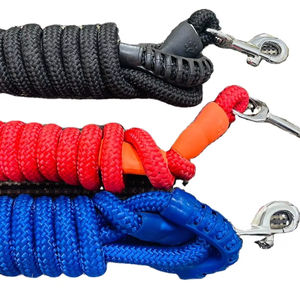 เชือกไนล่อนจูงม้ายาว15มม. คละสีสแน็ปและแคลมป์หนักมาพร้อมกับฝาท้าย - Product Image 1