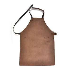 Babero de cuero de vaca genuino duradero hecho en Pakistán, delantal sin mangas para hombres para soldadura de Chef de barbacoa de peluquero - Product Image 6
