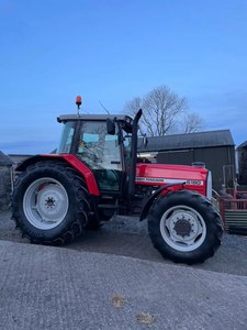 Venta al por mayor 2025 MasseyFerguson F 6180 Tractor de ruedas 4WD usado para agricultura 150HP para motor, cojinete, bomba y caja de cambios - Product Image 3