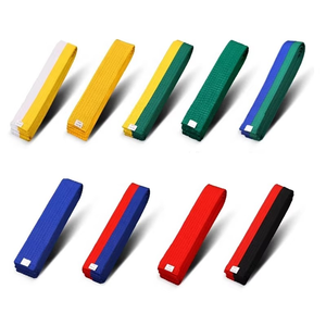 Cinturones BJJ superventas, cinturones Jiu Jitsu brasileño multicolor para niños y adultos, ropa de entrenamiento, cinturones Bjj - Product Image 5