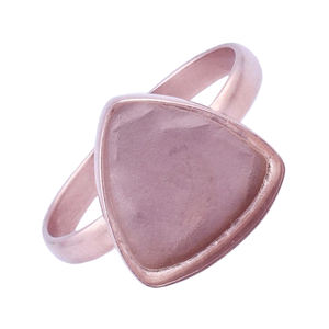 925 pur argent Sterling 7-30 MM trillion forme pince tasse solide bande anneaux US-7 gros Fine lunette bricolage métal coulée bijoux - Product Image 5