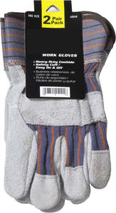 Gants de sécurité de travail en cuir de vachette de qualité supérieure Protection industrielle Gants de gréeur de travail à manchette robuste - Product Image 2