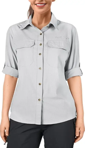 Impression par sublimation personnalisée vêtements de pêche à séchage rapide conception uniforme de maillots de pêche à manches longues - Product Image 4