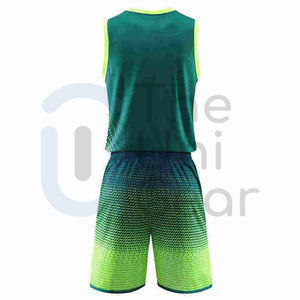 Uniforme de Baloncesto Transpirable de Alta Calidad que Absorbe la Humedad, Conjunto de Camiseta y Pantalones Cortos Deportivos Unisex Personalizables - Product Image 5