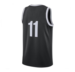 Maillot de basket-ball OEM pour hommes, respirant, en maille, uniforme d'entraînement et de jeu, fournisseur, tissu en maille, sans manches, col en V, uniforme d'entraînement d'équipe - Product Image 3