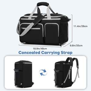 Pickleball <b>Bag</b> Backpack 30-40L Capacity Holds up to 4 Paddles <b>Accessories</b> Shoe Compartment Fence Hooks with Multiple Pockets - Product Image 6