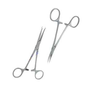 Haute qualité à usage unique en acier inoxydable porte-aiguille vasectomie pince dernière conception manuelle Source d'alimentation en gros - Product Image 6