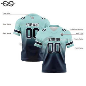 Maillot de football vierge de haute qualité pour transfert thermique, personnalisable avec logo, le plus vendu, vêtement de sport, couleur personnalisée, unisexe - Product Image 5