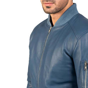 Chaqueta cortavientos repelente al agua para hombre, delgada y transpirable para cómodas aventuras al aire libre, ropa informal con cuello levantado - Product Image 5