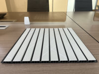 Panneau PVC UV Effet Marbre Grain de Bois Fluorescent Imperméable Ignifuge Insonorisant Facile à Nettoyer Idéal pour les Murs Intérieurs