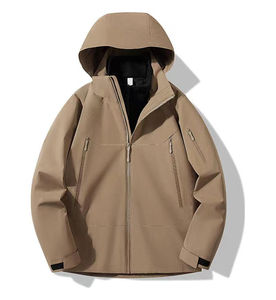 เสื้อแจ็คเก็ตกันลมแบบมีฮู้ดบุขนแกะสำหรับฤดูหนาว แบบยูนิเซ็กซ์ ดีไซน์กลับด้านได้ เป็นมิตรกับสิ่งแวดล้อม แห้งเร็ว สีและโลโก้สั่งทำได้ - Product Image 5