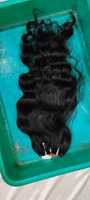 Cheveux indiens ondulés Remy bruts en vrac, 100 % non traités, cuticules alignées, mèches de cheveux indiens, extensions de cheveux humains