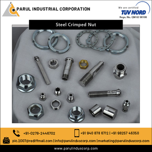 Tuerca prensada de acero con revestimiento de zinc/pulido personalizado de la mejor calidad para uso industrial y automotriz - Product Image 2