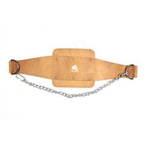 เข็มขัดยกน้ำหนักหนังวัวแท้คุณภาพสูงสำหรับการฝึกเพาะกาย พร้อมสายรัดหลังสำหรับดึงข้อและออกกำลังกาย - Product Image 3