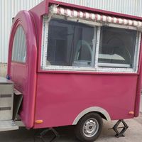 Camion de crème glacée, chariot de nourriture, chariot de restauration rapide, chariot de vin, de bière et de bar mobile pour mariage, à prix très bas et très vendu