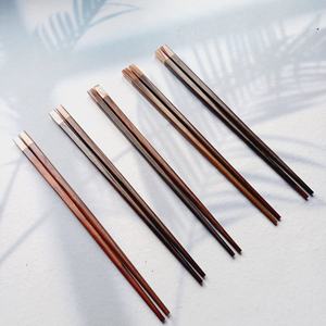 ตะเกียบไม้ฝังมุกชมพู,เลี่ยมจากธรรมชาติและเป็นมิตรต่อสิ่งแวดล้อม - Product Image 1