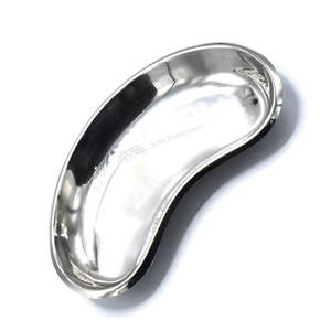 Instrumentos de Laboratorio Médico, Instrumentos Médicos, Equipos Médicos, Bandeja Quirúrgica Profesional para Riñón, Fuente Manual, Acero Inoxidable - Product Image 2