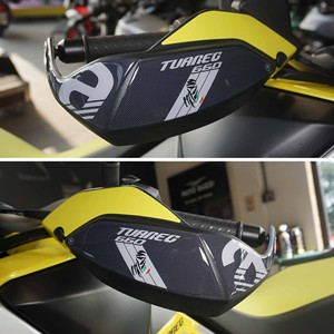 Aprilia Tuareg 660 paramani compatibili con 2023 2022 con adesivi 3D accessori moto - Product Image 3