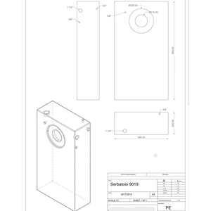 Tanque de Agua Blanca/Neutra de HDPE LT 84 para Barcos, Autocaravanas y Casas Rodantes, Almacenamiento de Agua Limpia y Residual - Product Image 3