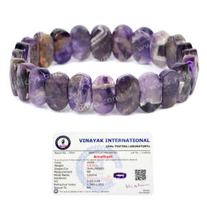 Pulsera Exótica de Piedra de Cristal Natural - Product Image 1