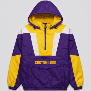 Veste coupe-vent personnalisée pour hommes, légère, imperméable, coupe-vent, vente en gros, service OEM disponible - Product Image 1