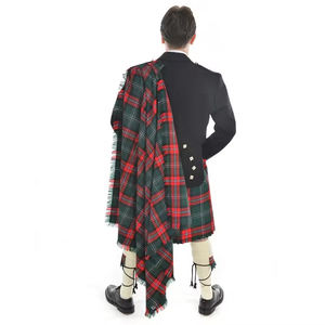Nouvelle arrivée 2024 écossais tenue Kilt Fly Plaid personnalisé en gros Premium fait à la main Tartan utilitaire Kilt écossais Fly Plaid - Product Image 3
