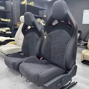 Well Modified New Sport Carrr <b>Seat</b> Upgrade Kiit <b>for</b> Auudiii A3 A4 A5 A6 A6L RS3 RS6 Black Interior Seating - Product Image 1