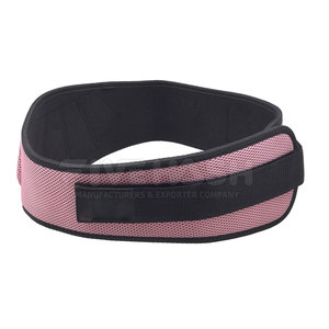 Ceinture de musculation ajustable en néoprène véritable sur mesure, ceinture de gym en néoprène personnalisée en stock - Product Image 2