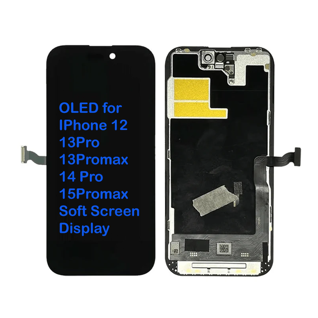 Original High LCD Touch Screen Digitizer Assembly 1 Year Warranty 100% Tested for 12/13 Pro/13 Pro Max/14 Pro/15 Pro Max