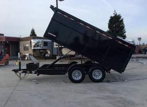 L'agriculture de qualité 4 roues ferme benne remorque. - Product Image 4