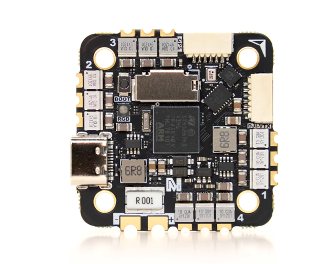 MicroAir H743V2 AIO 45A Flight Controller ESC Integrated Module 2-6S for FPV Drone