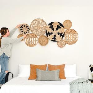 ของตกแต่งผนังหญ้าทะเลทอมือ2024สินค้าตกแต่งบ้านสุดหรูของตกแต่งผนังผลิตจากเวียดนาม - Product Image 3