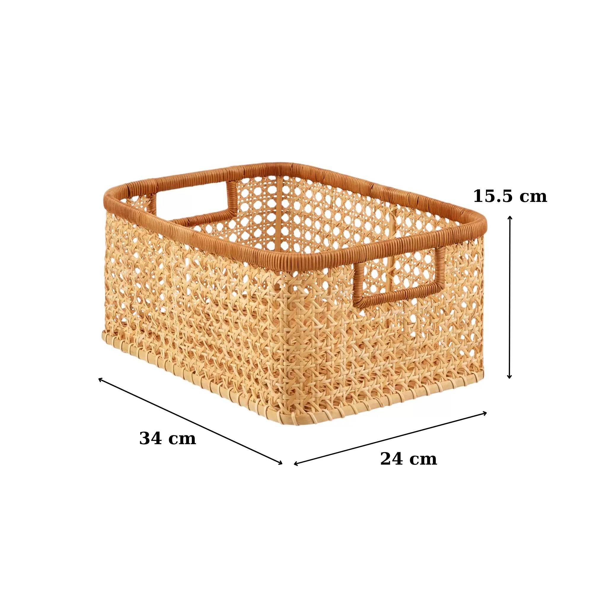 Naturel: 34x24x15,5 cm