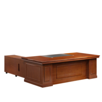 Meubles de bureau personnalisés, best-sellers, faciles à démonter, bureau de direction en MDF, bureau présidentiel, bureau de bureau moderne en bois