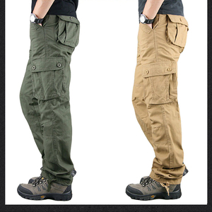 Pantalones Cargo Tácticos de Invierno Personalizados para Hombre, de Cintura Alta, con Múltiples Bolsillos, Resistentes, para Trabajo al Aire Libre, 100% Algodón - Product Image 5