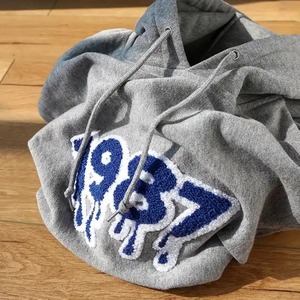 Hombres de alta calidad Agregar logotipo Ropa Impresión Bordado Peso pesado Algodón suave Liso Pullover Sudaderas con capucha Sudaderas - Product Image 6