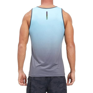 Camiseta sin mangas de gran tamaño del último diseño del servicio del OEM para los hombres Camiseta sin mangas de los hombres del precio bajo del fabricante profesional - Product Image 3
