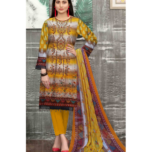 Trajes de estilo indio pakistaní SHALWAR KAMEEZ con vestido listo para usar de DUPPTA a juego, vestidos elegantes de verano para mujeres, MOQ bajo - Product Image 6
