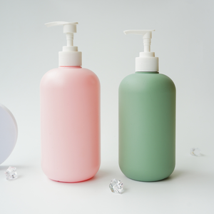 2025 nuevo diseño HDPE 500ml botellas de plástico multicolor con bomba de loción ventas al por mayor compatibles - Product Image 4